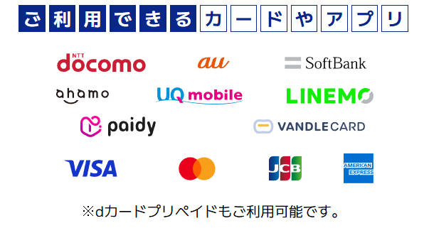 ナンバーワンキャッシュの対応アプリ